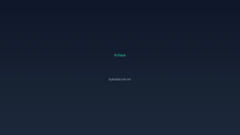 PyTorch: Deep Learning y Redes Neuronales (AI-Powered)